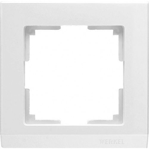 Рамка на 1 пост Werkel WL04-Frame-01 Белый