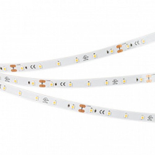 Светодиодная лента NT-A60-8mm 24V Warm3000 (4.8 W/m, IP20, 3528, 5m) (Arlight, Открытый) 033521