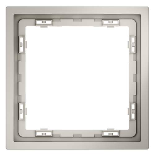 Рамка пластиковая Voltum S70 на 1 пост, (кашемир) VLS100103