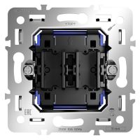 Механизм выключателя двухклавишного 10А, S70 VLS0201M