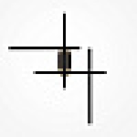 Накладной светильник Halo MOD248WL-L24BK