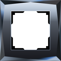 Рамка на 1 пост Diamant (черный) W0011208