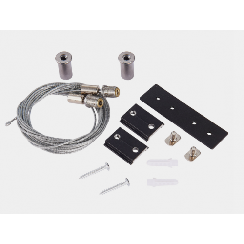 Тросовый подвес для магнитного шинопровода (2шт) ST-Luce Черный