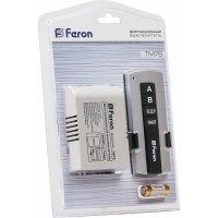 Feron TM75 выключатель бытовой 230V 1000W 2-х канальный 30м с пультом
