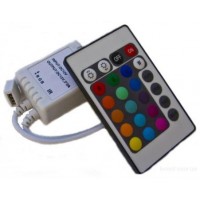 Контроллер RGB ИК 72Вт 24 кнопки