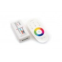 Контроллер сенсорный RGB+W (цветная+белая)  радиосигнал 144/288W Белый