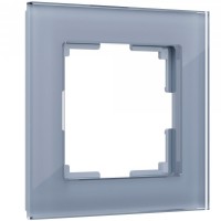 Рамка на 1 пост Favorit (серый,стекло) W0011115