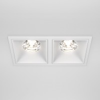 Встраиваемый светильник Maytoni Alfa LED DL043-02-15W4K-SQ-W