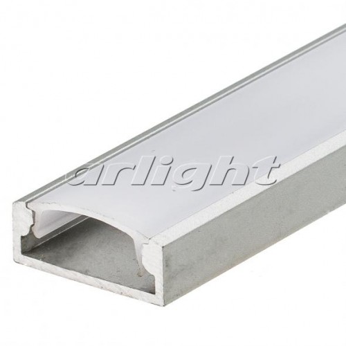 Профиль накладной Arlight ALU-WIDE-H8-2000 ANOD+FROST 014852