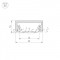 Профиль накладной Arlight ALU-WIDE-H8-2000 ANOD+FROST 014852