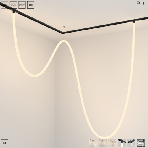 Трековый светодиодный светильник Maytoni Technical Tau