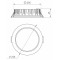 Встраиваемый светильник Arlight FOGGY 039064