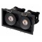 Встраиваемый светильник Arlight CL-SIMPLE-S148x80-2x9W Warm3000 (BK, 45 deg) 028151