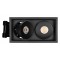 Встраиваемый светильник Arlight CL-SIMPLE-S148x80-2x9W Warm3000 (BK, 45 deg) 028151