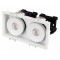 Встраиваемый светильник Arlight CL-SIMPLE-S148x80-2x9W Warm3000 (WH, 45 deg) 026876