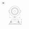 Встраиваемый светильник Arlight POLAR 032309