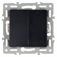 Выключатель двухклавишный без рамки Arlight SWT 043725