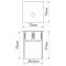 Встраиваемый светильник Arlight LT-GAP-S70x70-3W Warm3000 (WH, 30 deg) 025738
