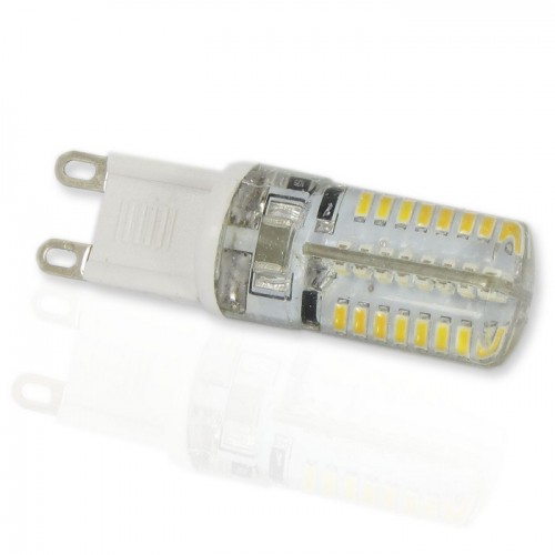 Лампа светодиодная LUNA LED silicon G9 ECO 5W 4000K 220V Ø16*54mm