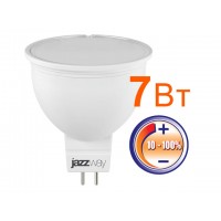Светодиодная лампа JazzWay 7 Вт GU5.3 4000K диммируемая