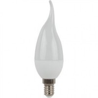 Лампа светодиодная Ecola candle 7.0W 220V E14 4000К свеча на ветру